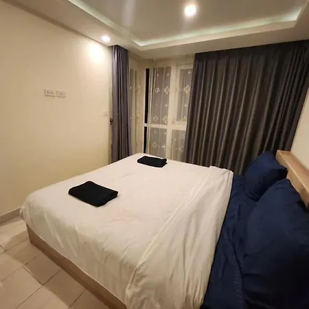 芭堤雅市中心 Grand Avenue 一卧室公寓城景酒吧街 高速互联网智能电视 Pattaya