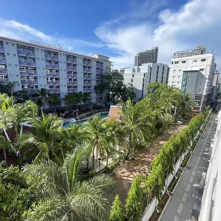 Apartment 芭堤雅市中心 Grand Avenue 一卧室公寓城景酒吧街 高速互联网智能电视 Pattaya
