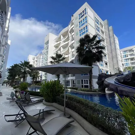 芭堤雅市中心 Grand Avenue 一卧室公寓城景酒吧街 高速互联网智能电视 * Pattaya