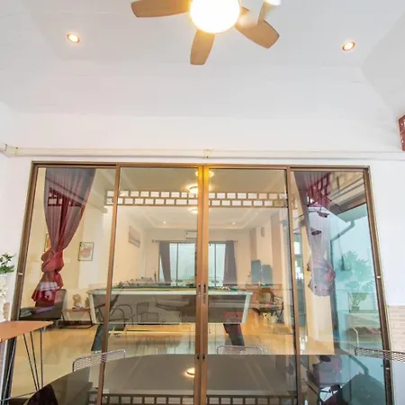 Villa 芭提雅市区天空别墅近夜市步行街 *