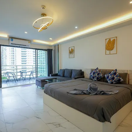 Jomtien Seaview At View Talay 5 ,big Pool