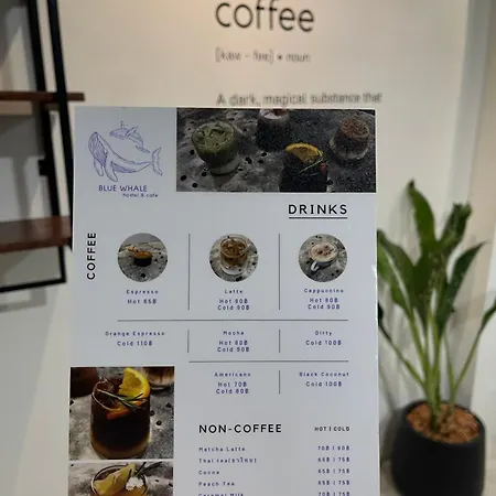 ที่พัก Blue Whale & Cafe