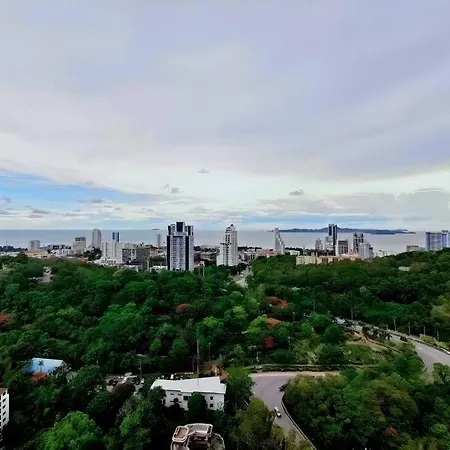 High Floor Sea View 2 Bedroom Near Walking Street