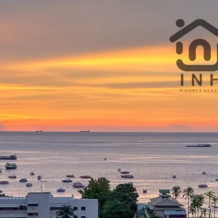 Apartment Spectacular 2-bedroom Sea-view Haven With Netflix & Comfort On High Floor #2261