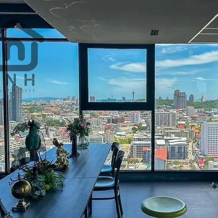 Spectacular 2-bedroom Sea-view Haven With Netflix & Comfort On High Floor #2261 Pattaya