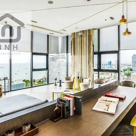 Apartment Spectacular 2-bedroom Sea-view Haven With Netflix & Comfort On High Floor #2261 Pattaya