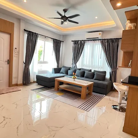 Villa Modern Private Pool Villa,walking Street 10min,city-house 171b