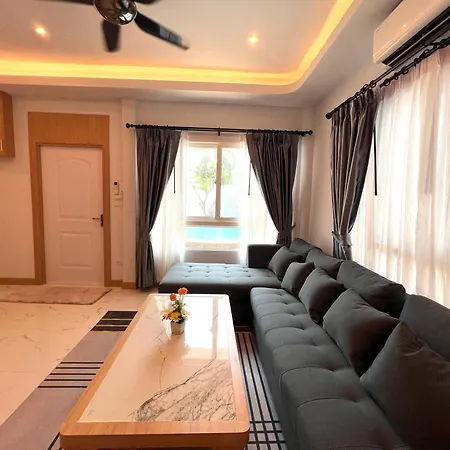 Modern Private Pool Villa,walking Street 10min,city-house 171b