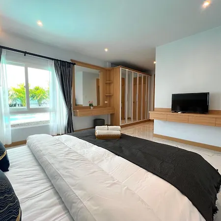 Villa Modern Private Pool Villa,walking Street 10min,city-house 171b Pattaya