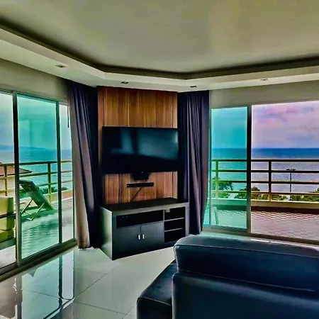 Sea View Luxury With Bath Tub Jomtien Aparthotel