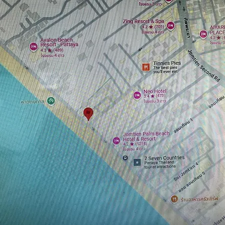 Condotel A Jomtien Road Apartment *