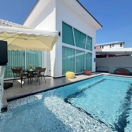 Siam-cityhouse Luxury Pool Villa-jacuzzi- Walking St 10min