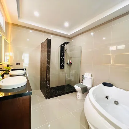 Siam-cityhouse Luxury Pool Villa-jacuzzi- Walking St 10min * Pattaya