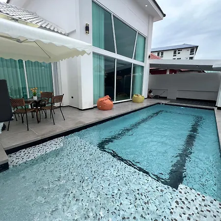 Villa Siam-cityhouse Luxury Pool Villa-jacuzzi- Walking St 10min *