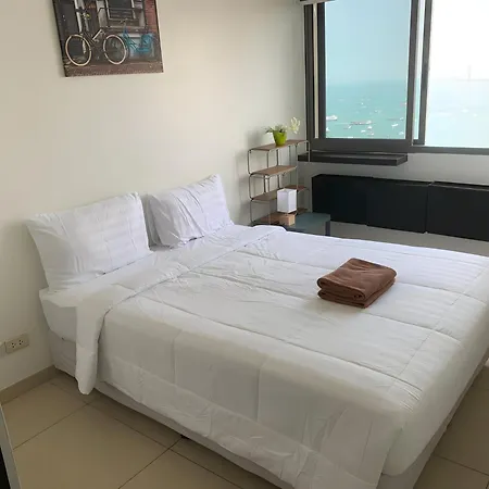 Sea View 2 Bedroom On 39fl Near Walking Street Apartment *