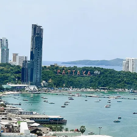 Downtown Charm Edge 1 Bedroom Seaview * Pattaya