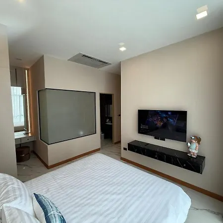 Unique Style 3 Bedroom With Mega Pool วิลล่า *