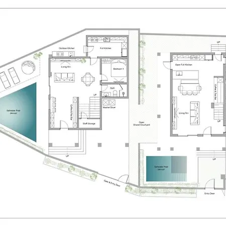 New 2024 - Two Compound - 9br - Two Pools Villa Pattaya