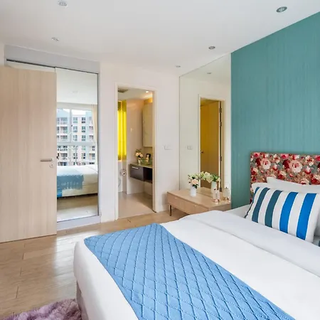 Apartment Grande Caribbean One-bedroom Near Walking Street And Jomtien Pattaya