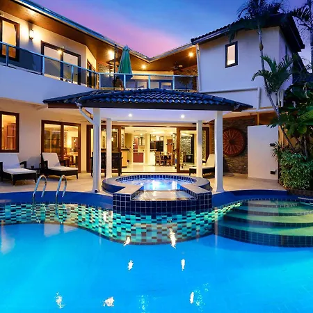 Luxury Pool T1 Near Walking Street 5br 9 Persons Villa Pattaya
