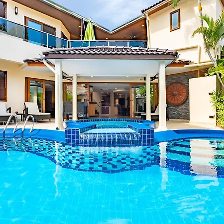 Luxury Pool T1 Near Walking Street 5br 9 Persons * Pattaya