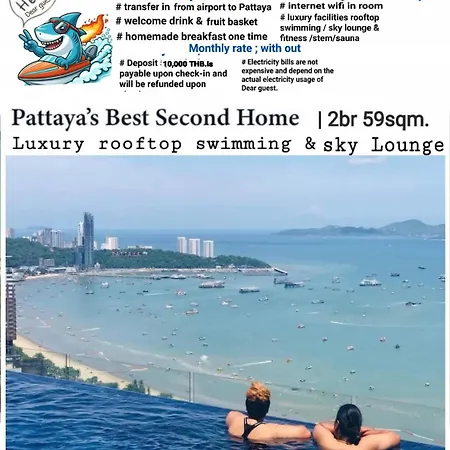 Centric Sea 2br Near Great Monthly Rate By * Pattaya