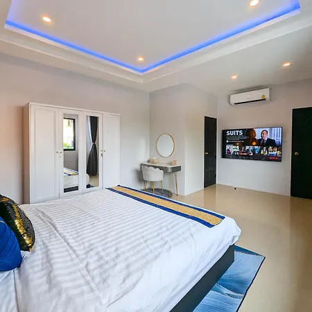 Villa Bella 2 - 7 Bedroom Luxury Pool - 14min To Walking Street Pattaya