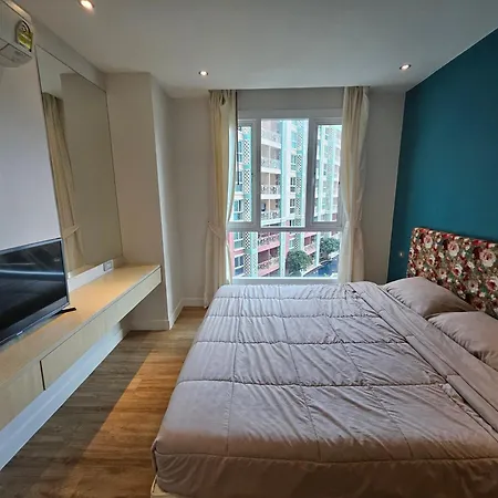 Apartment Stunning 1bdr In Fairytale Water Park Grande Caribbean Pattaya