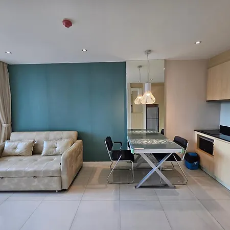 Apartment Stunning 1bdr In Fairytale Water Park Grande Caribbean Pattaya