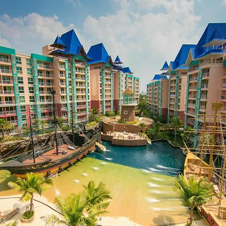 Stunning 1bdr In Fairytale Water Park Grande Caribbean Pattaya
