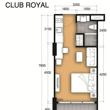 Club Royal Hideaway Steps From Private Pattaya