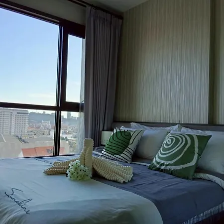 อพาร์ทเม้น The Base Pattaya, High Floor, Seaview
