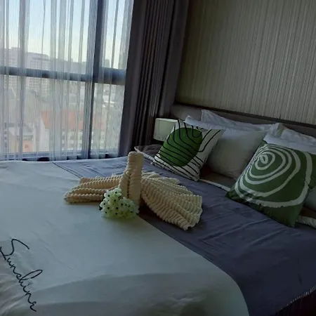 อพาร์ทเม้น The Base Pattaya, High Floor, Seaview