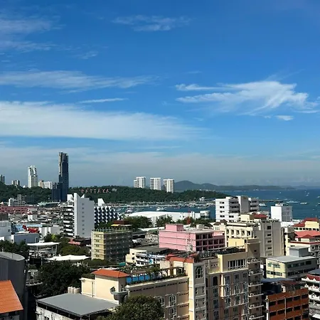อพาร์ทเม้น The Base Pattaya, High Floor, Seaview