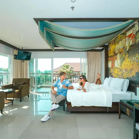 โรงแรม Welcome World Beachfront