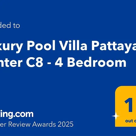 Luxury Pool Center C8 - 4 Bedroom Villa Pattaya