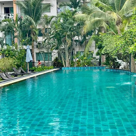 อพาร์ทเม้น Water Park - 205 Comfortable In A Great Location Near The Sea Pattaya