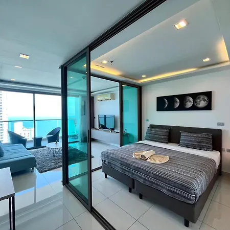 Sea View 1bedroom Wong Amat Tower 3312 * Pattaya