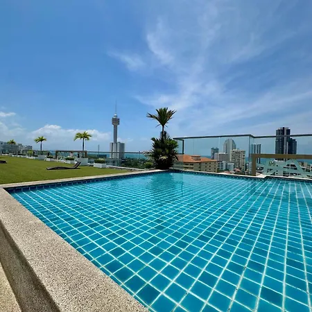 อพาร์ทเม้น Water Park - 205 Comfortable In A Great Location Near The Sea