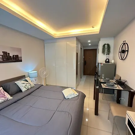 อพาร์ทเม้น Water Park - 205 Comfortable In A Great Location Near The Sea