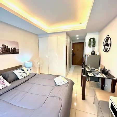 Water Park - 205 Comfortable In A Great Location Near The Sea อพาร์ทเม้น Pattaya