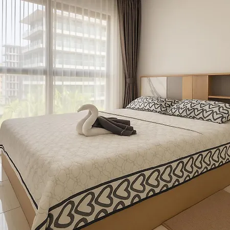 Modern 2br Rooftop Swimming Pool Pratumnak อพาร์ทเม้น