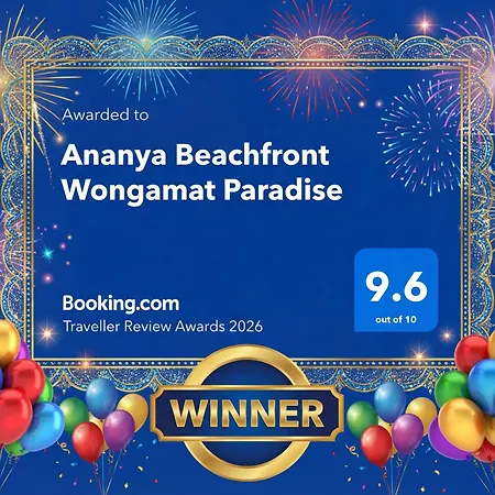Apartment Ananya Beachfront Wongamat Paradise *
