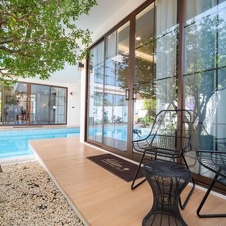 市中心近海6卧奢华泳池别墅alden Design Pool วิลล่า