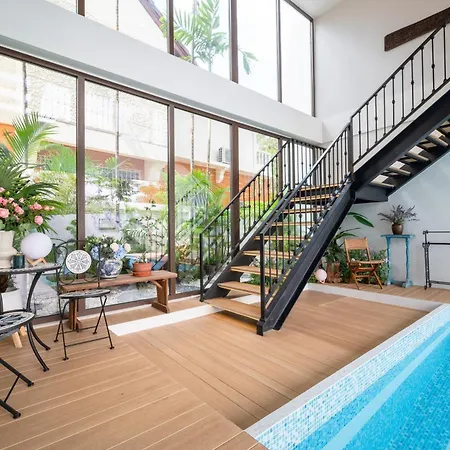 市中心近海6卧奢华泳池别墅alden Design Pool * Pattaya