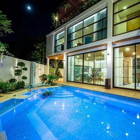 市中心近海6卧奢华泳池别墅alden Design Pool Pattaya