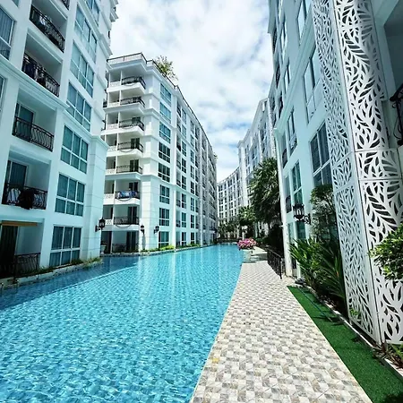 芭提雅市中心高端泳池花园公寓 椰子树下步行街旁 Apartment Pattaya