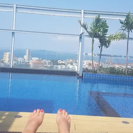 힐링스테이 디지털노마드 가성비콘도 인터넷수도무료 905 อพาร์ทเม้น Pattaya