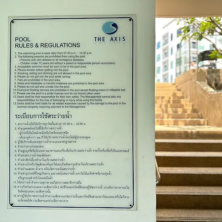 The Axis Pattayaใจกลางเมืองวิวทะเลภูเขา * Pattaya