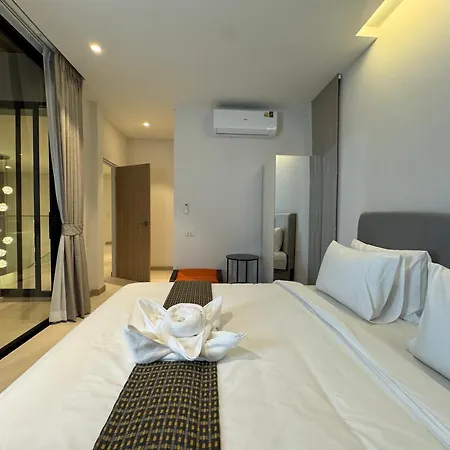 วิลล่า Brand New Modern Pool Near Walking Street *